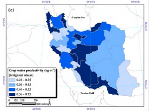 iran crop yield